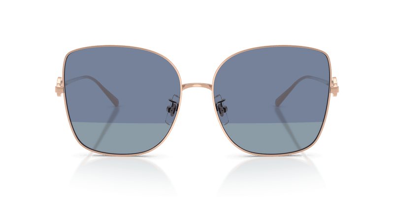 Tory Burch TY6106D in Shiny Light Rose Gold / Blue (33584U) - Alternate View