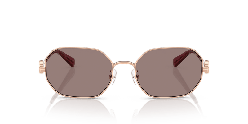 Tory Burch TY6113 in Light Rose Gold / Light Brown Purple Mirror (33587N) - Alternate View