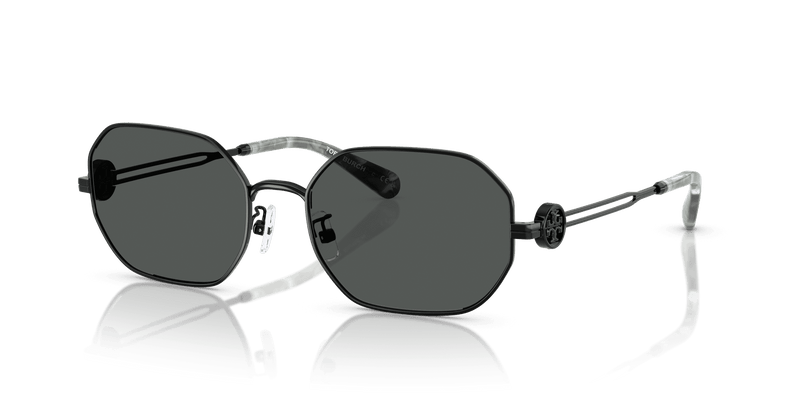 Tory Burch TY6113 in Shiny Black / Dark Grey (328287) - Alternate View