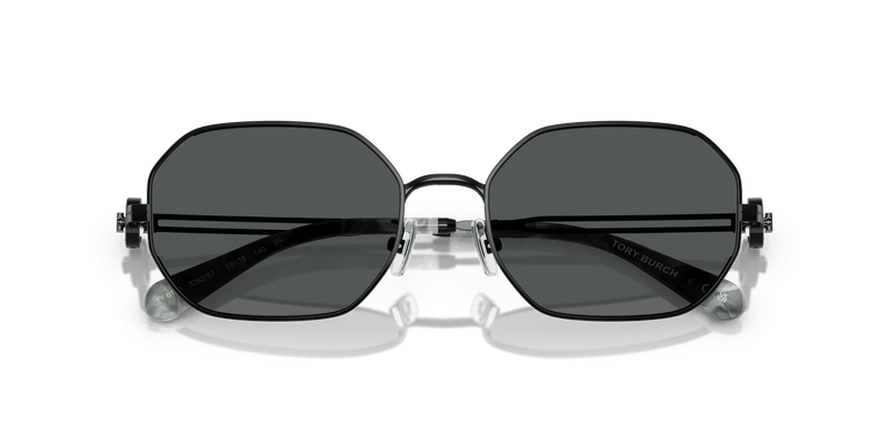 Tory Burch TY6113 in Shiny Black / Dark Grey (328287) - Alternate View
