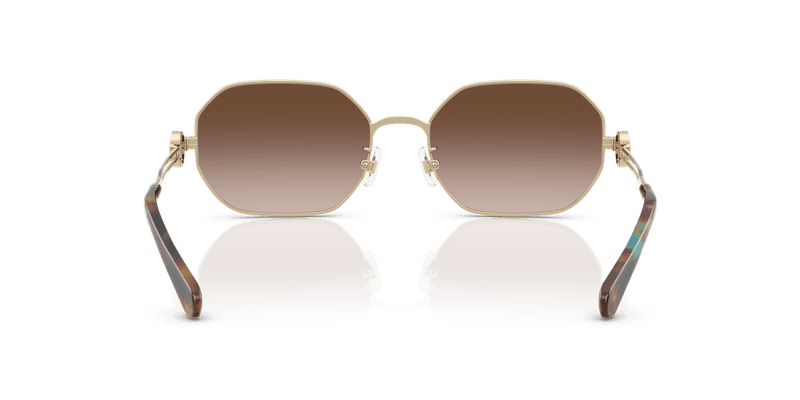 Tory Burch TY6113 in Shiny Light Gold / Brown Gradient (334613) - Alternate View