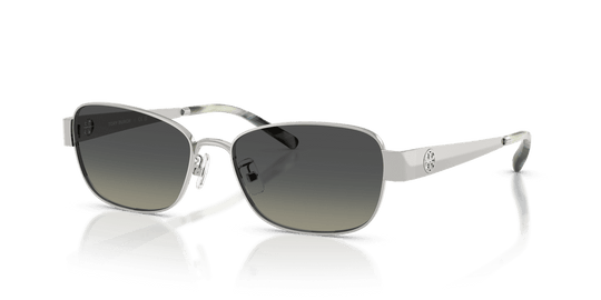 Tory Burch TY6119 - Silver / Light Grey Gradient Dark Grey (327411)