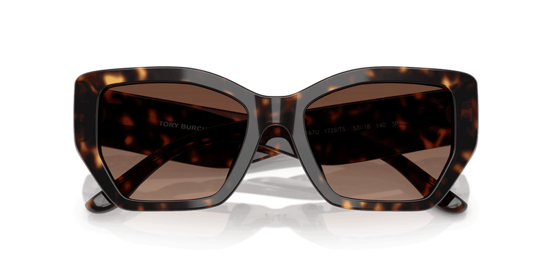 Tory Burch TY7187U in Dark Tortoise / Brown Gradient Polar (1728T5) - Alternate View