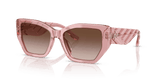 Transparent Light Pink / Brown Gradient (202113)