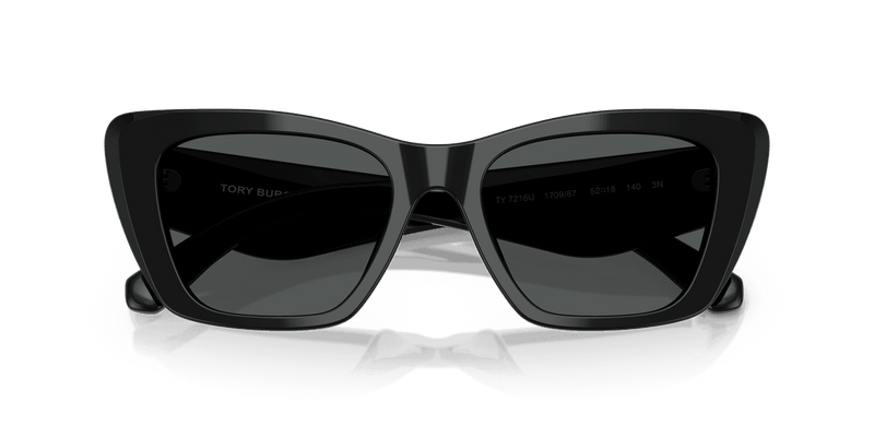 Tory Burch TY7216U in Black / Dark Grey (170987) - Alternate View