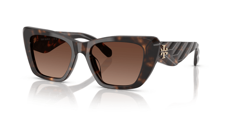 Tory Burch TY7216U in Dark Tortoise / Brown Polar (1964T5) - Alternate View