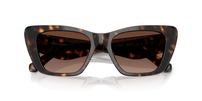 Tory Burch TY7216U in Dark Tortoise / Brown Polar (1964T5) - Alternate View