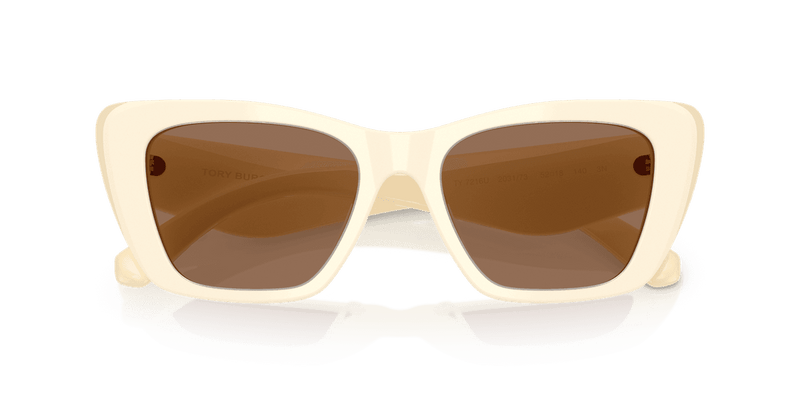 Tory Burch TY7216U in Ivory / Brown (203173) - Alternate View
