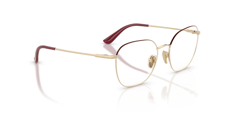 Vogue Eyewear VO4178 in Top Bordeaux/Pale Gold (5208) - Alternate View