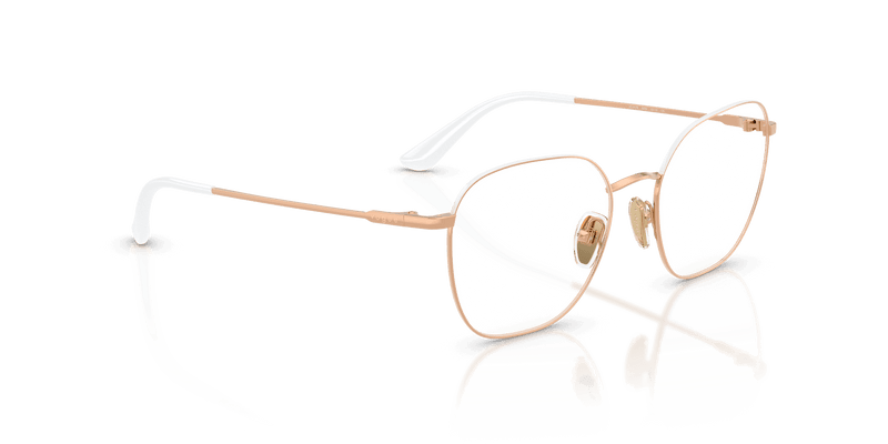 Vogue Eyewear VO4178 in White/Rose Gold (5209) - Alternate View