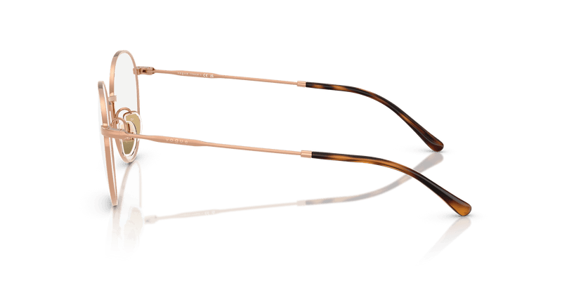 Vogue Eyewear VO4280T in Rose Gold (5192) - Temple Detail