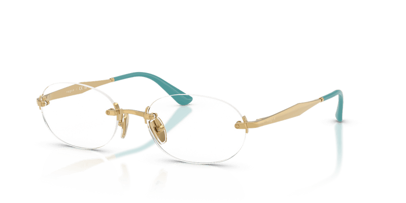 Vogue Eyewear VO4343 in Gold / Demo Lens - Front View