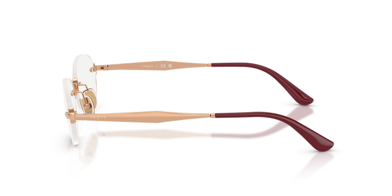 Vogue Eyewear VO4343 in Rose Gold / Demo Lens - Alternate View