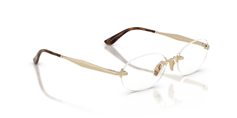 Vogue Eyewear VO4343 in Pale Gold / Demo Lens - Alternate View