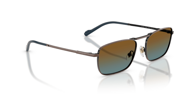 Vogue Eyewear VO4346S in Antique Copper / Blue Gradient Brown Polarized - Alternate View