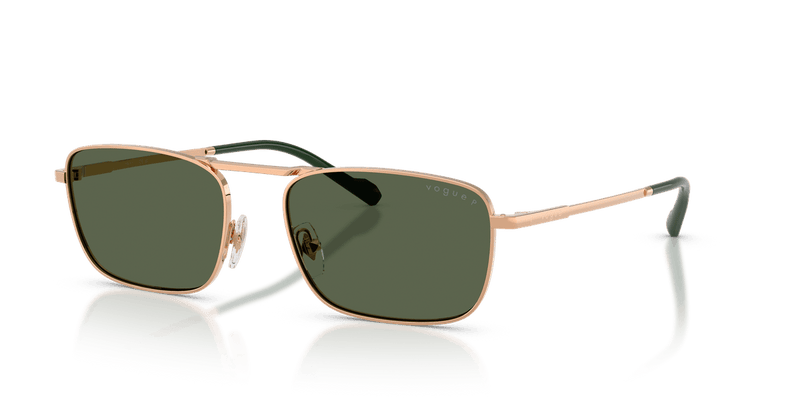 Vogue Eyewear VO4346S in Rose Gold / Dark Green Polarized - Alternate View