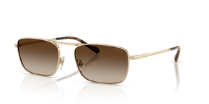 Pale Gold / Gradient Brown