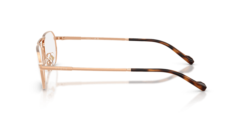 Vogue Eyewear VO4347 in Rose Gold / Demo Lens - Side View