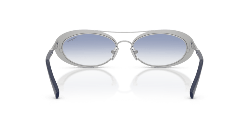 Vogue Eyewear VO4348SB in Silver / Clear Gradient Blue - Back View