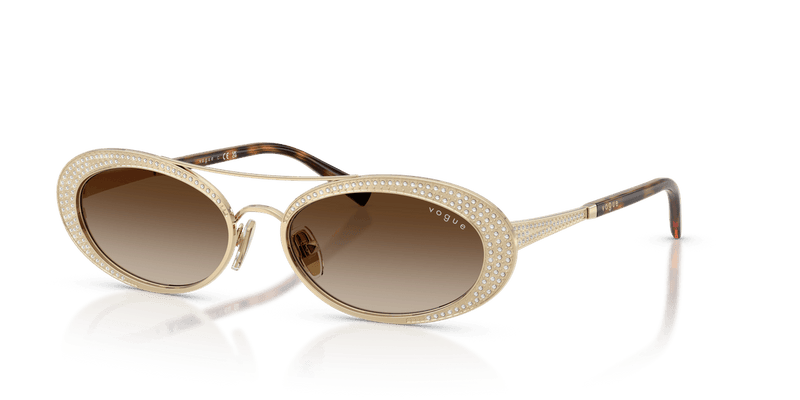 Vogue Eyewear VO4348SB in Pale Gold / Gradient Brown - Alternate View