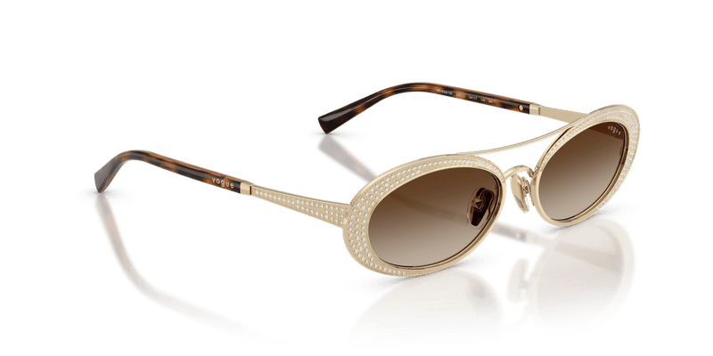 Vogue Eyewear VO4348SB in Pale Gold / Gradient Brown - Alternate View