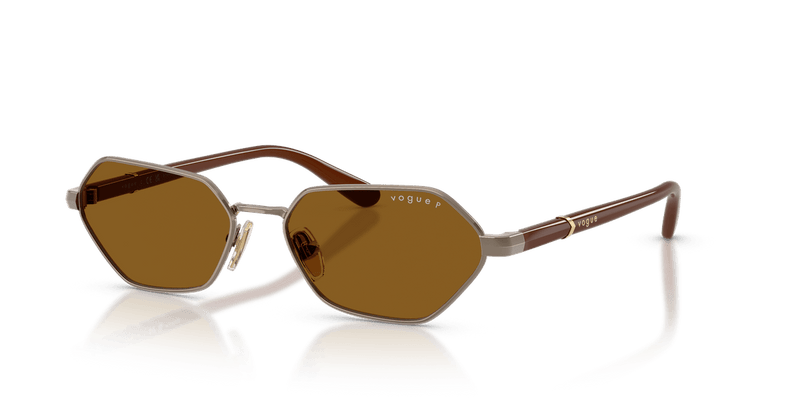 Vogue Eyewear VO4349S in Light Brown / Dark Brown Polarized - Alternate View