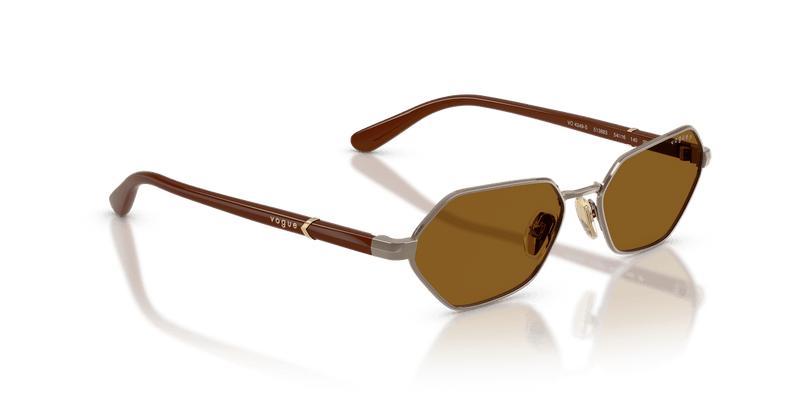 Vogue Eyewear VO4349S in Light Brown / Dark Brown Polarized - Alternate View