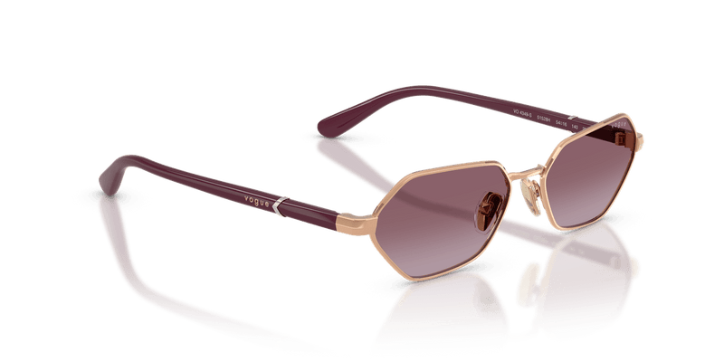 Vogue Eyewear VO4349S in Rose Gold / Violet Gradient - Alternate View