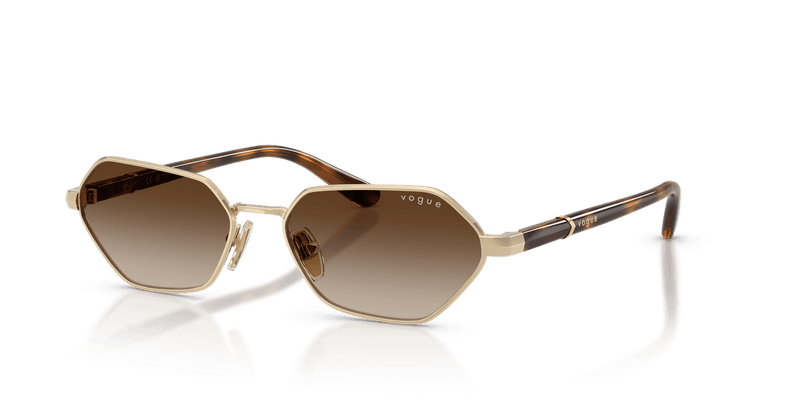 Vogue Eyewear VO4349S in Pale Gold / Brown Gradient - Alternate View