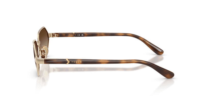 Vogue Eyewear VO4349S in Pale Gold / Brown Gradient - Alternate View