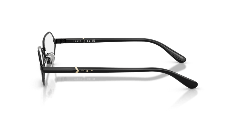 Vogue Eyewear VO4350 in Black / Demo Lens - Alternate View