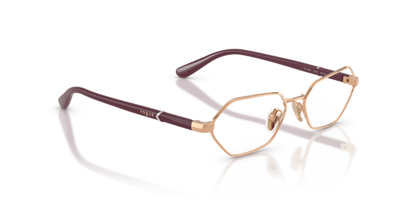 Vogue Eyewear VO4350 in Rose Gold / Demo Lens - Alternate View