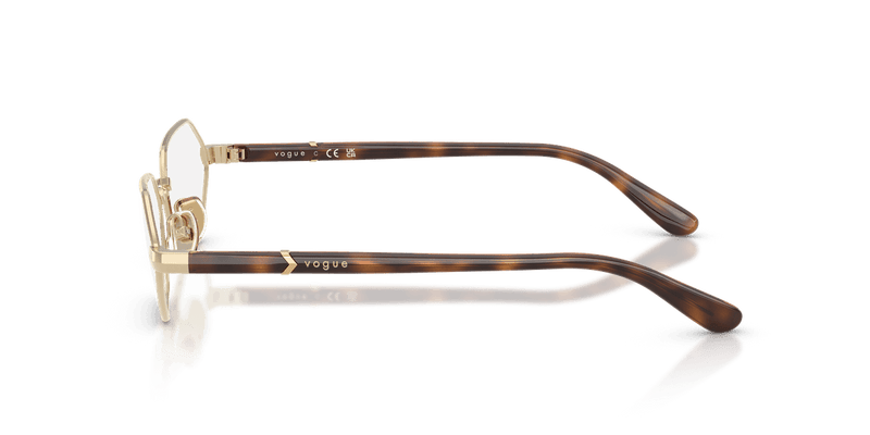 Vogue Eyewear VO4350 in Pale Gold / Demo Lens - Alternate View