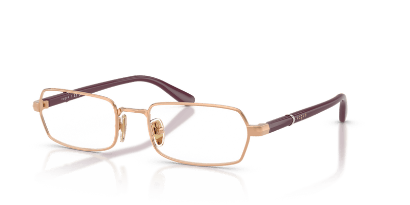 Vogue Eyewear VO4351 in Rose Gold / Demo Lens - Alternate View