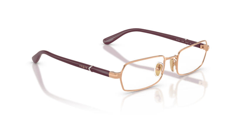 Vogue Eyewear VO4351 in Rose Gold / Demo Lens - Alternate View