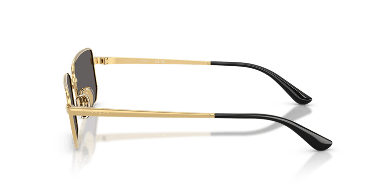 Vogue Eyewear VO4352S in Gold / Black Smoke - Side View