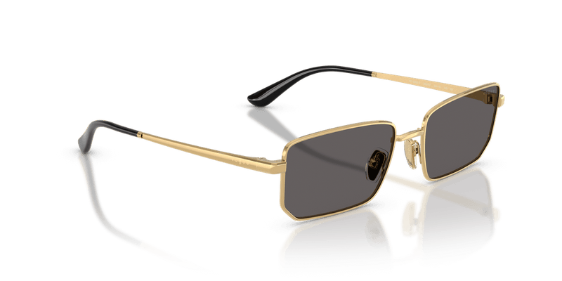 Vogue Eyewear VO4352S in Gold / Black Smoke - Temple Detail
