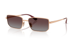 Rose Gold / Polarized Grey Gradient Violet
