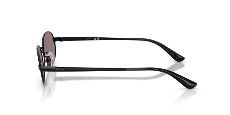 Vogue Eyewear VO4353S in Black / Dark Purple - Side View