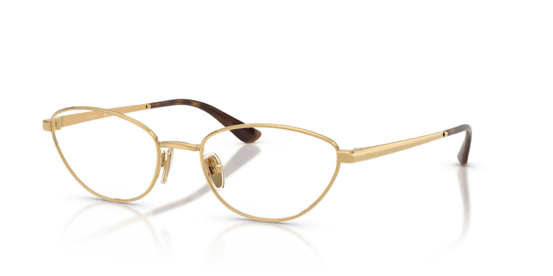 Vogue Eyewear VO4355 in Gold / Demo Lens - Front View