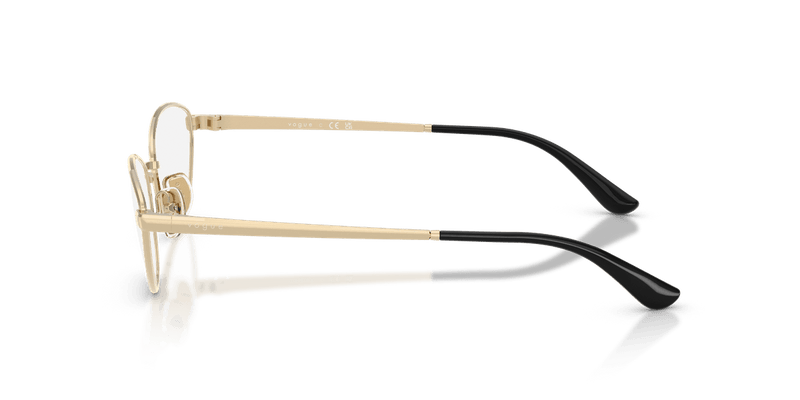 Vogue Eyewear VO4355 in Pale Gold / Demo Lens - Alternate View