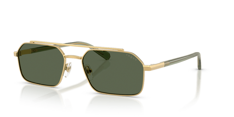 Vogue Eyewear VO4356S in Gold / Dark Green - Front View