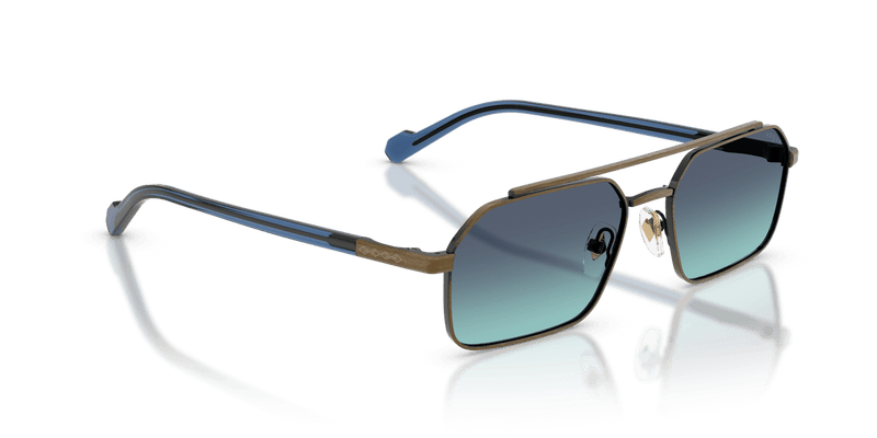 Vogue Eyewear VO4356S in Antique Gold / Azure Gradient Dark Blue - Alternate View