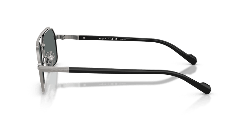 Vogue Eyewear VO4356S in Brushed Gunmetal / Dark Grey Polarized - Alternate View