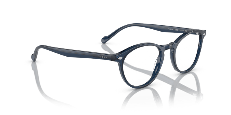 Vogue Eyewear VO5326 in Transparent Blue / Demo Lens - Alternate View