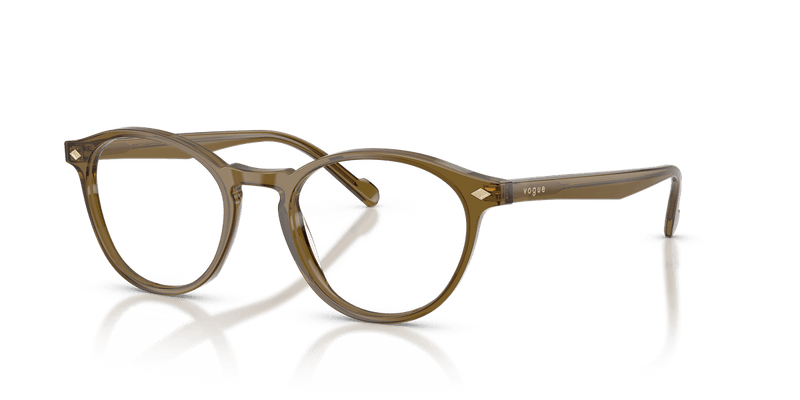 Vogue Eyewear VO5326 in Transparent Olive Green / Demo Lens - Alternate View