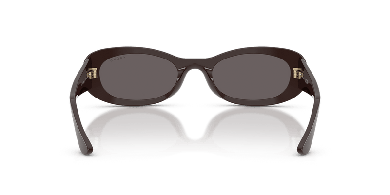 Vogue Eyewear VO5582S in Full Brown / Black Smoke - Back View