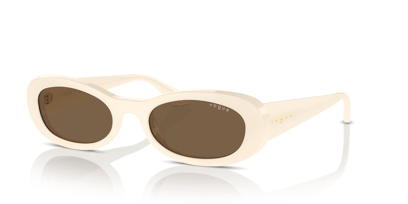 Vogue Eyewear VO5582S in Full Ivory / Dark Brown - Alternate View