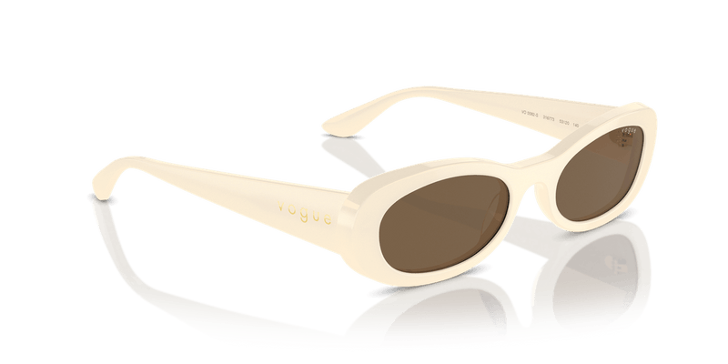 Vogue Eyewear VO5582S in Full Ivory / Dark Brown - Alternate View