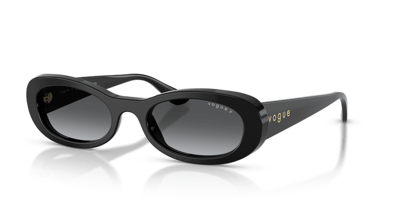 Vogue Eyewear VO5582S in Black / Gradient Grey Polarized - Alternate View